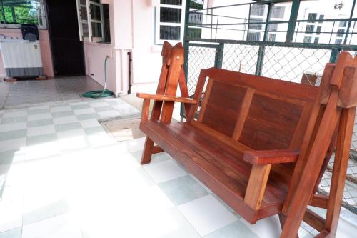 Ruang duduk di Autumn breeze house