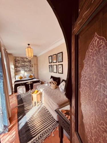 Riad Dar Al Assadにあるシーティングエリア