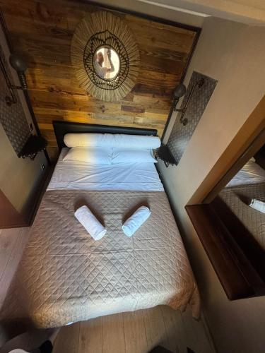 Ένα ή περισσότερα κρεβάτια σε δωμάτιο στο Beautiful apartament Nice center