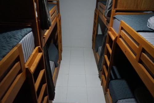 Katil atau katil-katil dalam bilik di TWD hostel