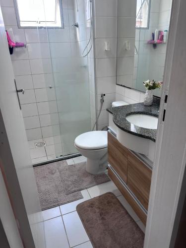 Apartamento tesisinde bir banyo