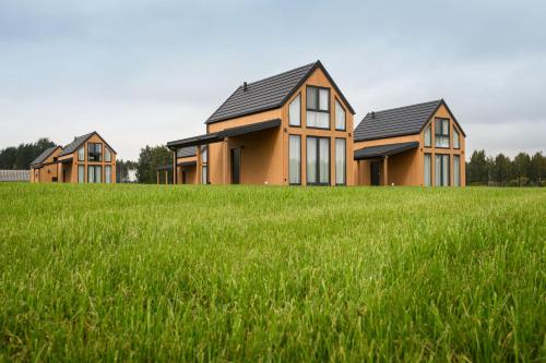 Bygningen som feriehuset ligger i