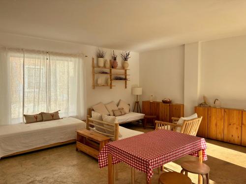 Χώρος καθιστικού στο Casa Pátio Grândola