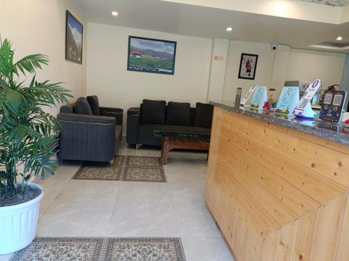 Zona de estar de Heryk Hillview Hotel