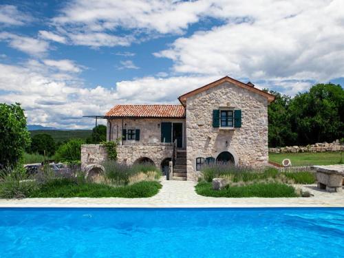 Villa on Krk with Pool and Outdoor Kitchen
