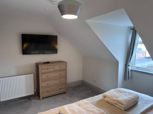 TV a/nebo společenská místnost v ubytování Abhaille Chluaidh - Macaulay Letting