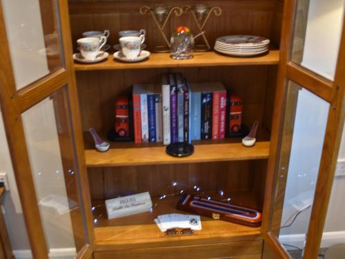 Perpustakaan di rumah percutian