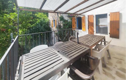 Balkón nebo terasa v ubytování Grande Maison De Village