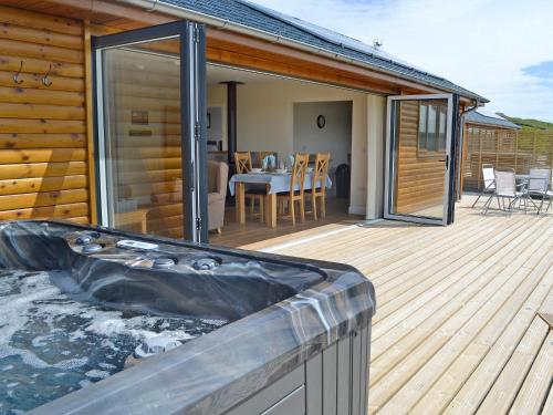 Μπαλκόνι ή βεράντα στο Bluebell Lodge