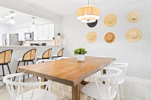 Una cocina o zona de cocina en Sandcastles 413