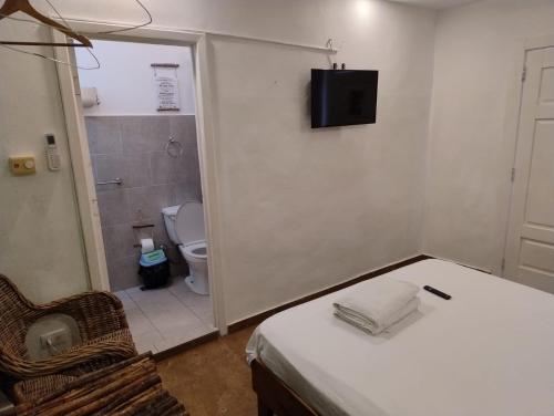 Ένα μπάνιο στο Brisa de Alma Guesthouse