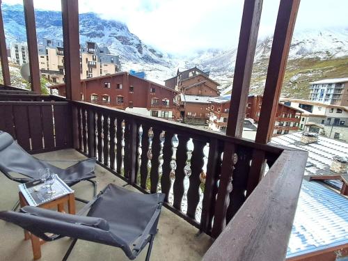 Studio cosy pour 2 pers. au Val Claret, proche des pistes