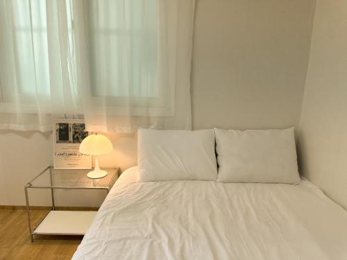 Voodi või voodid majutusasutuse Han stay toas