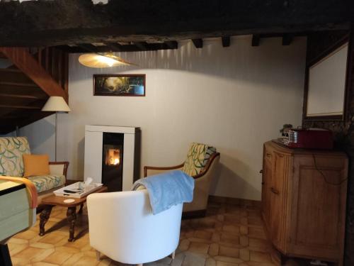 Een zitgedeelte bij Le Bis