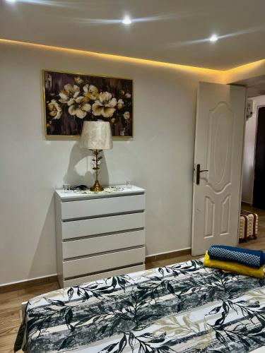 Ένα ή περισσότερα κρεβάτια σε δωμάτιο στο La maison du bonheur