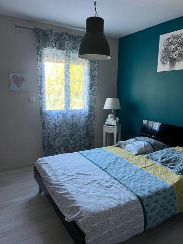 Postel nebo postele na pokoji v ubytování Villa vacances