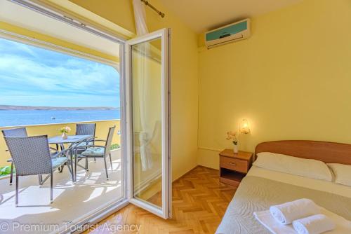 Postel nebo postele na pokoji v ubytování Sonja