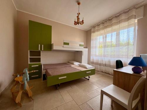 Postel nebo postele na pokoji v ubytování Villa Raffaele