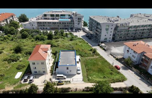 an aerial view of a city with buildings at Victoria in Byala