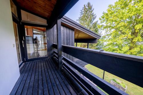 Villa Traunsteinにあるバルコニーまたはテラス