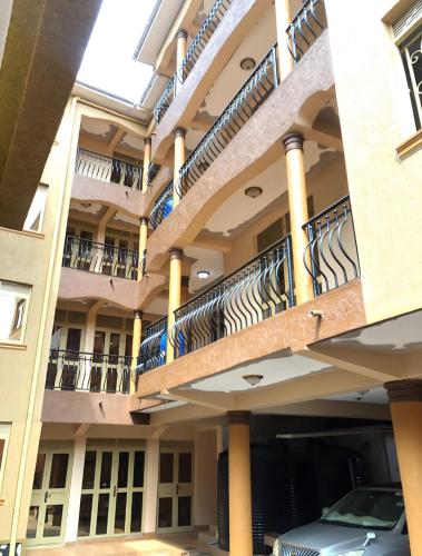 Μπαλκόνι ή βεράντα στο Quite & Cozy Modern Studio Apartment on Salaama
