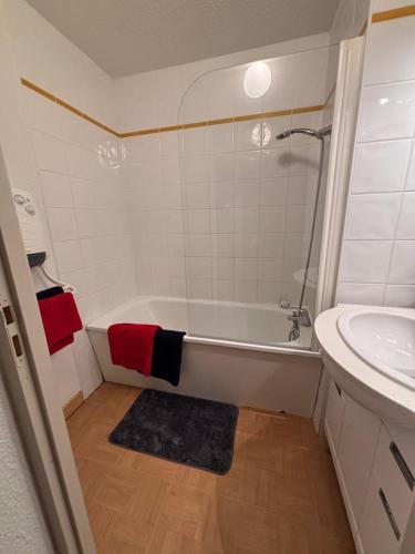 Koupelna v ubytování Le Flocon Cosy Espace Diamant