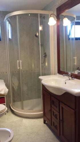 Un baño de Hotel Parco Dei Principi