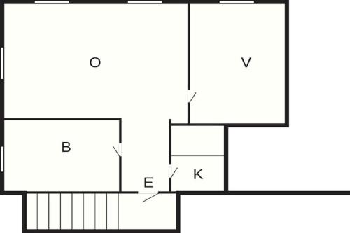 Κάτοψη του 4 person holiday home in BROMMA-By Traum