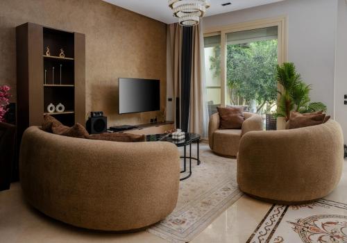 Μια τηλεόραση ή/και κέντρο ψυχαγωγίας στο Villa Zayed Khan