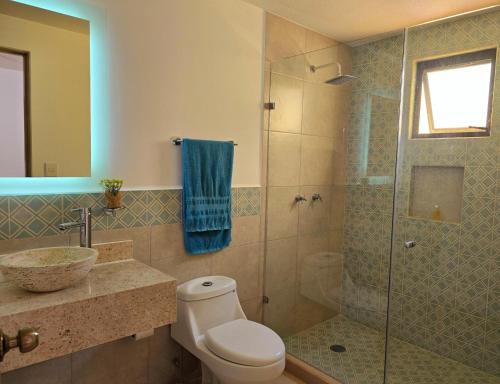 Ένα μπάνιο στο Casa Fray