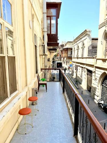 Балкон або тераса в Camden Hostel