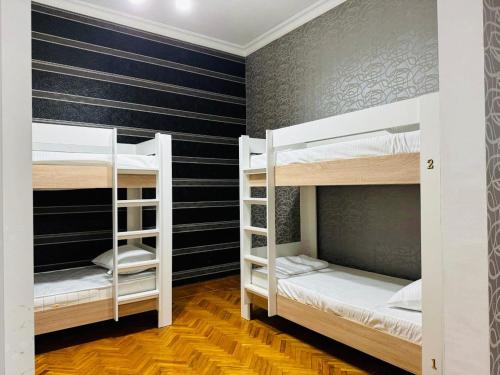 Postel nebo postele na pokoji v ubytování Camden Hostel