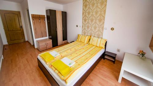 Postel nebo postele na pokoji v ubytování Casa Anca Hațeg