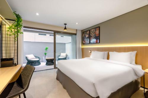 Cozzy Premium Paulista — Balcony/Terrace