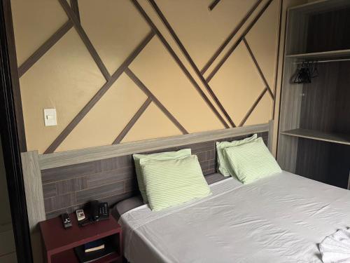 Postel nebo postele na pokoji v ubytování Barrudada Palace Hotel-Boa Vista