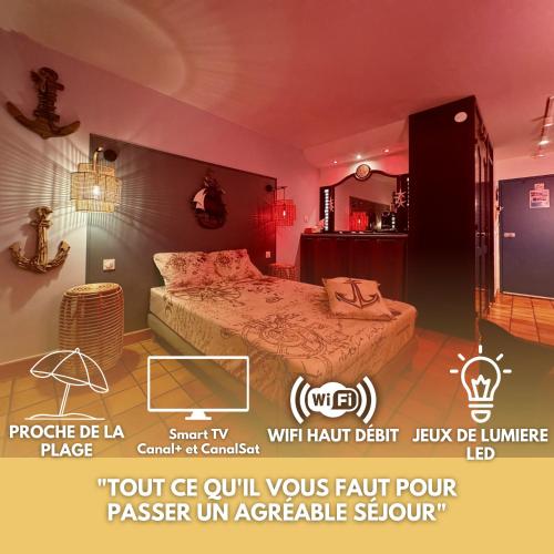 Fotografie z fotogalerie ubytování La Caravelle - Studio Lumineux Évasion en Bord de Mer v destinaci La Trinité