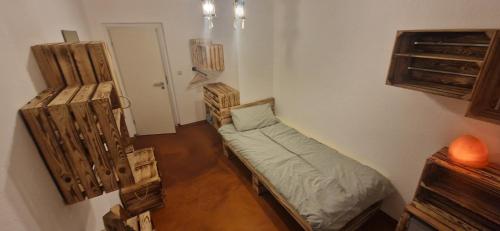 Postel nebo postele na pokoji v ubytování W9 RosaLux