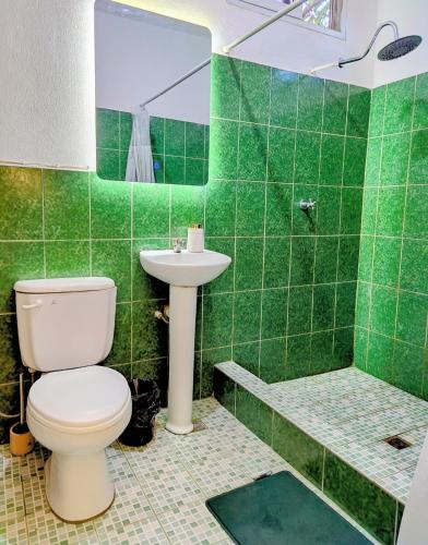 Ένα μπάνιο στο Loft Moderno