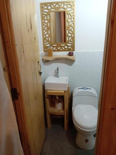 Un baño de Sigchos Lodge