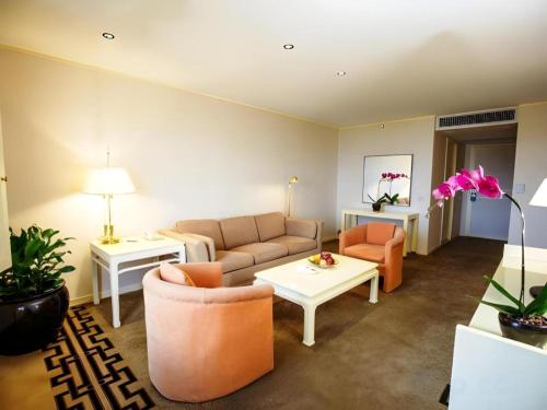 Posezení v ubytování Regency Art Hotel