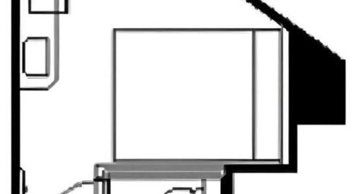 a black and white drawing of a bus at Hotel Gran View Okinawa in Naha