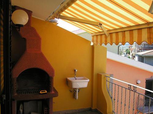 Kúpeľňa v ubytovaní Appartamento Valledoria Centro