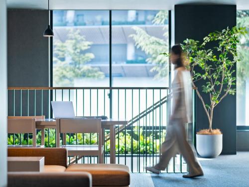 Et opholdsområde på Mitsui Garden Hotel Jingugaien Tokyo Premier