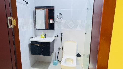 Phòng tắm tại the villas Hotel