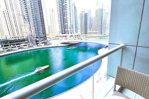 Serene 1BR with Stunning Marina Views in Dubai Marina - The Atlantic
