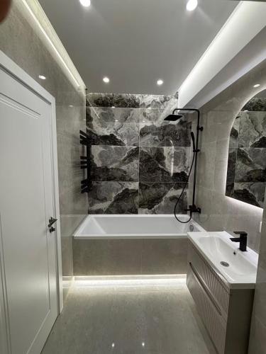 Bilik mandi di Stylishapartment
