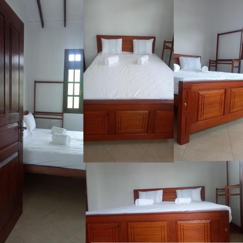 Postel nebo postele na pokoji v ubytování SR home stay & entire place Gampola ,kandy