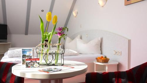 Μια τηλεόραση ή/και κέντρο ψυχαγωγίας στο Hotel Westerwälder Hof