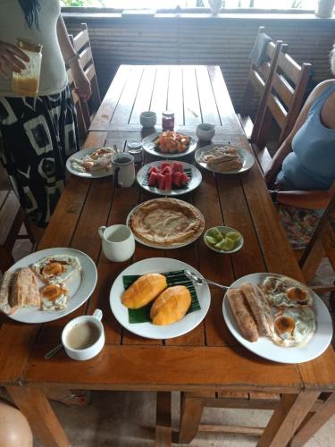 Jídlo v penzionu nebo okolí