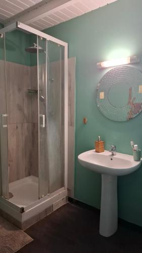 Phòng tắm tại Vill'happy Martinique